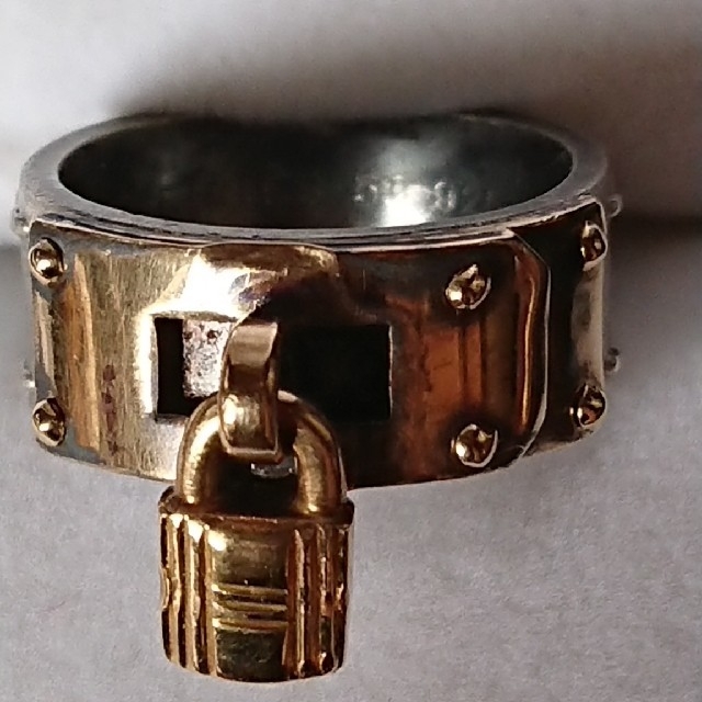 Hermes(エルメス)のエルメス カデナ付き リング レディースのアクセサリー(リング(指輪))の商品写真