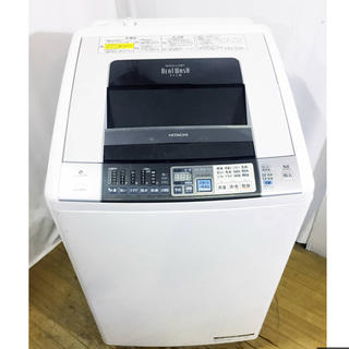 ヒタチ(日立)の☆日立 ビートウォッシュ BW-D8PV 洗濯乾燥機 ホワイト ☆(洗濯機)