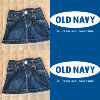 オールドネイビー(Old Navy)のオールドネイビー3-6mデニムスカート(スカート)