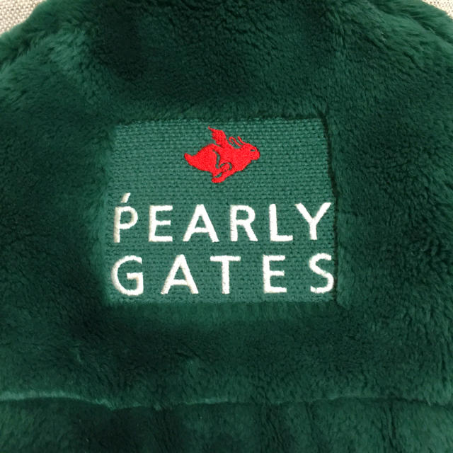 PEARLY GATES(パーリーゲイツ)のパーリーゲイツ アイアンカバー グリーン＆レッド スポーツ/アウトドアのゴルフ(その他)の商品写真