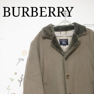 バーバリー(BURBERRY)のBURBERRY　旧タグ　プローサムロゴ　ロングコート(チェスターコート)