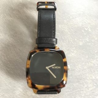 ニクソン(NIXON)のNIXON べっ甲 腕時計(腕時計)