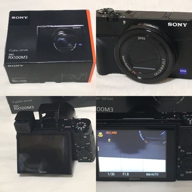 2021新入荷 SONY - 32GBSDカード等オマケ多数！ 2018年6月購入 RX100M3 SONY コンパクトデジタルカメラ