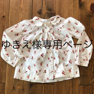 ザラキッズ(ZARA KIDS)のZARA キッズ 花柄ブラウス 94サイズ(ブラウス)