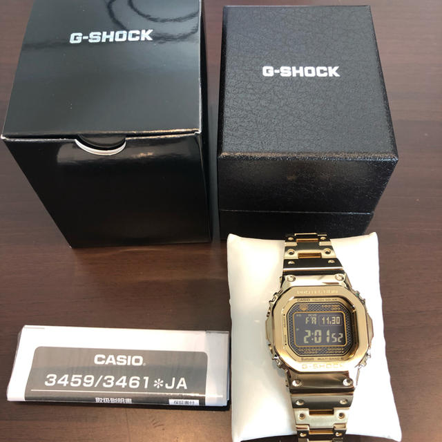 ★新品未使用　CASIO カシオ G-SHOCK GMW-B5000GD-9JF