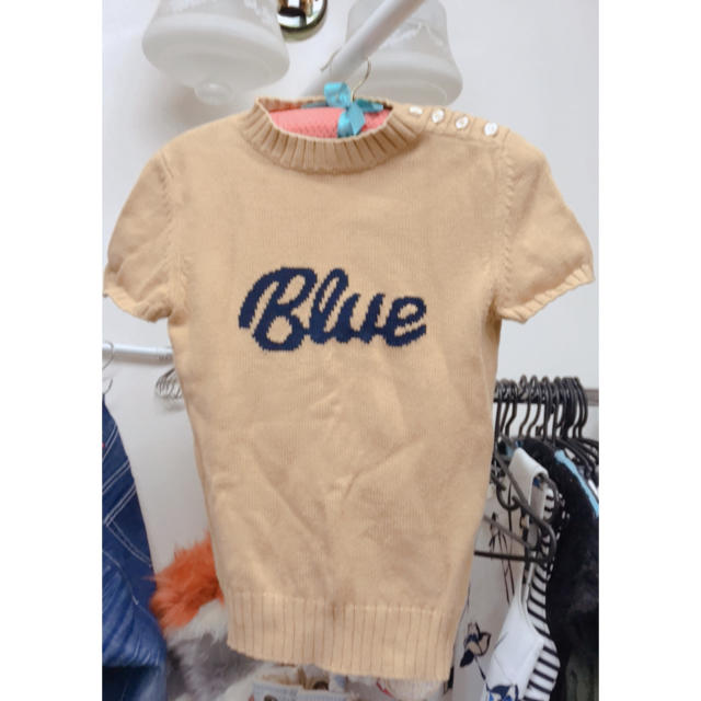 BURBERRY BLUE LABEL(バーバリーブルーレーベル)のキャメル ニット レディースのトップス(ニット/セーター)の商品写真