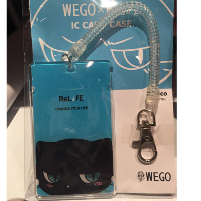 WEGO(ウィゴー)のウィゴー×ReLIFE  ICカードケース レディースのファッション小物(名刺入れ/定期入れ)の商品写真
