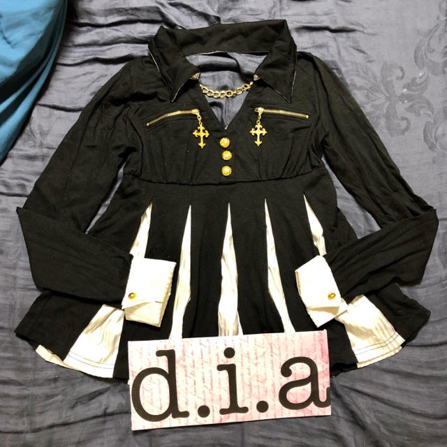 d.i.a(ダイア)のd.i.a.バイカラーAラインチュニック レディースのトップス(チュニック)の商品写真