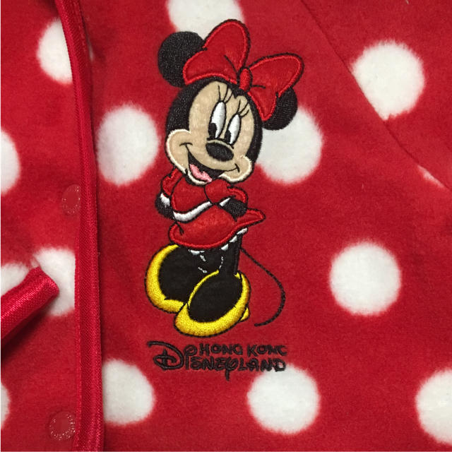 Disney(ディズニー)の香港Disney ミニーちゃん カバーオール ロンパース キッズ/ベビー/マタニティのベビー服(~85cm)(ロンパース)の商品写真