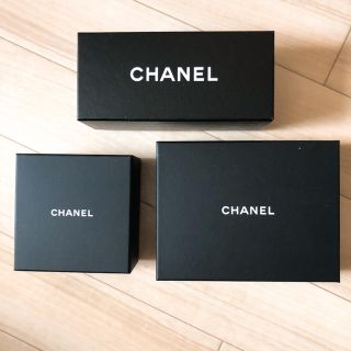 シャネル(CHANEL)のシャネル 化粧箱 3つセット(ショップ袋)