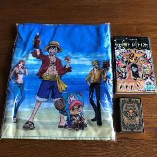 コカコーラ(コカ・コーラ)のONE PIECE タオル、映画特典 非売品(キャラクターグッズ)