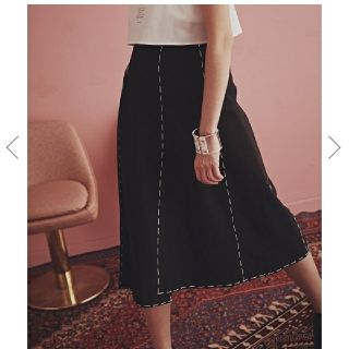 アメリヴィンテージ(Ameri VINTAGE)のSTITCH PANEL SKIRT(ロングスカート)