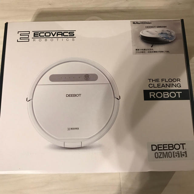 お掃除ロボット・ECOVACS・エコバックス・615・新品未開封