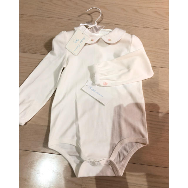 Ralph Lauren(ラルフローレン)の【新品未使用】Ralph Lauren ロンパースセット 24ヶ月 キッズ/ベビー/マタニティのキッズ服女の子用(90cm~)(ワンピース)の商品写真