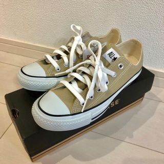 コンバース(CONVERSE)の新品 コンバース オールスター ベージュ(スニーカー)