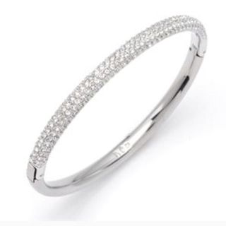 スワロフスキー(SWAROVSKI)のSwarovski 美品 バングル ブレスレット(ブレスレット/バングル)