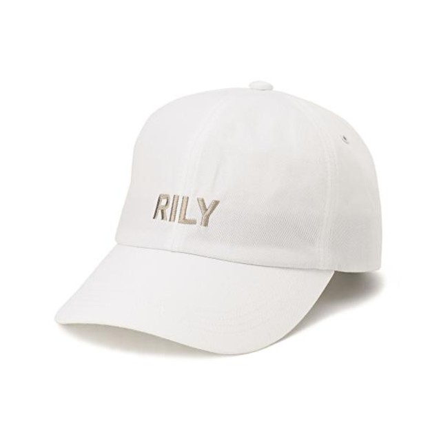 WhiteホワイトサイズRILY 6Panel Logo Cap 白 キャップ 帽子 今市隆二 着用