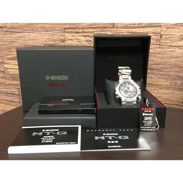 時計未使用 MTG-B1000D-1AJF G-SHOCK レビュー書いて7年保証付