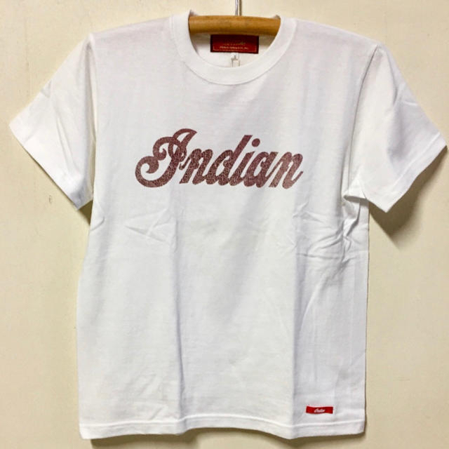 Indian(インディアン)の新品 定番 Tシャツ ひび割れ プリント インディアン メンズのトップス(Tシャツ/カットソー(半袖/袖なし))の商品写真