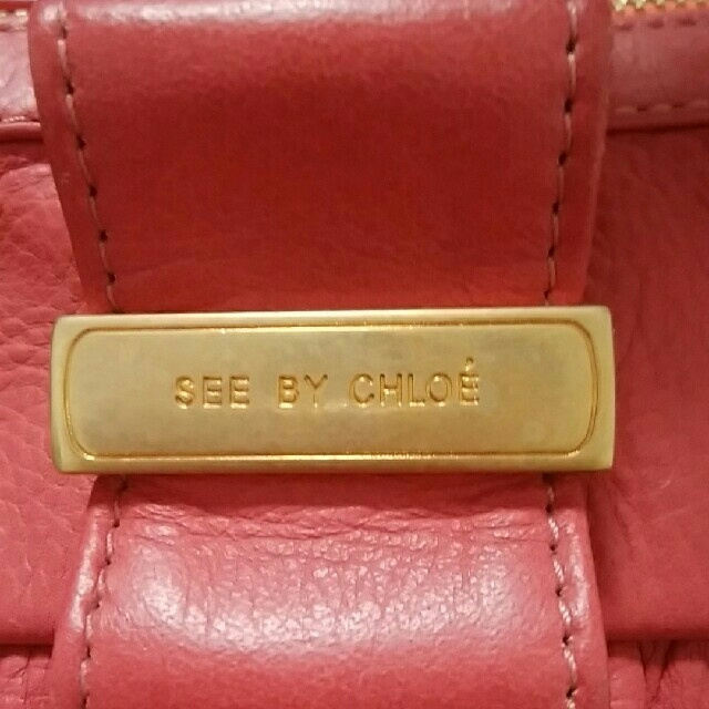 SEE BY CHLOE(シーバイクロエ)の美品   see by chloe 2way 本革バック レディースのバッグ(ハンドバッグ)の商品写真