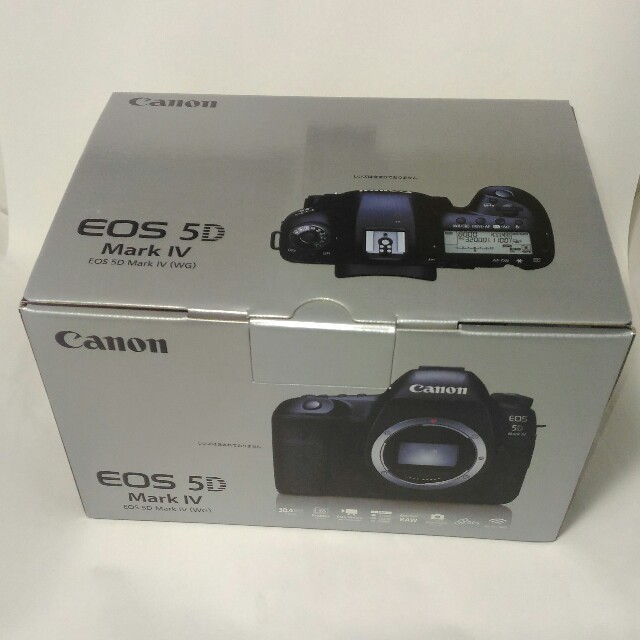 Canon - 新品未開封 Canon  EOS 5D MarkIV ボディー EOS5DMK4