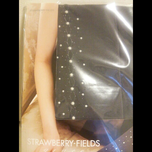 STRAWBERRY-FIELDS(ストロベリーフィールズ)の⑦ 新品 訳有り STRAWBERRY-FIELDS タイツ 日本製 パール　★ レディースのレッグウェア(タイツ/ストッキング)の商品写真