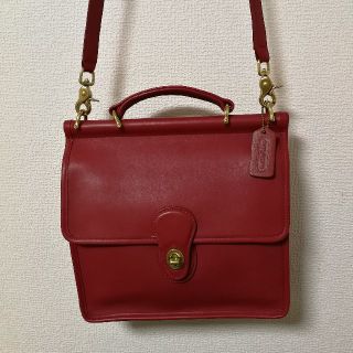 超美品 OLD COACH ボルドー