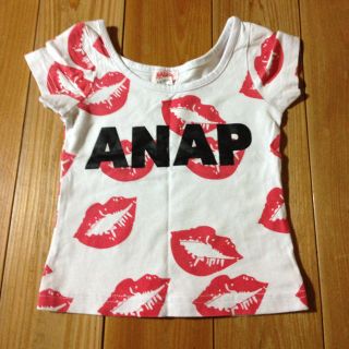 アナップキッズ(ANAP Kids)のロゴTシャツ(Tシャツ(半袖/袖なし))