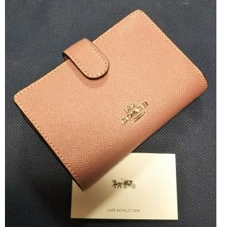 コーチ(COACH)の【新品】コーチ COACH 二つ折り財布 F11484(財布)