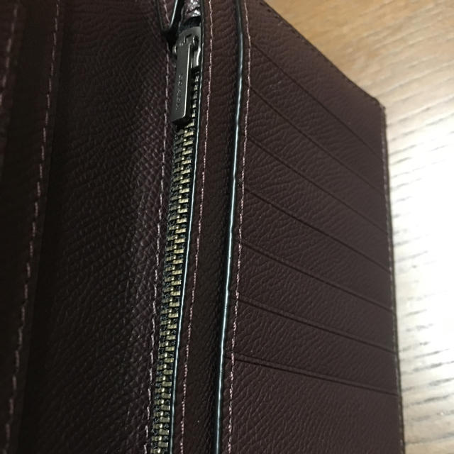 COACH(コーチ)のcoach 二つ折り 長財布 ワインレッド メンズのファッション小物(長財布)の商品写真