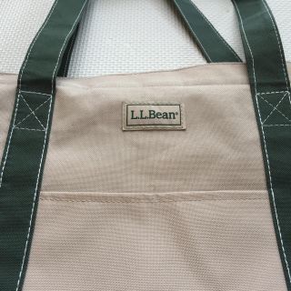 エルエルビーン(L.L.Bean)のLLbean トートバッグ クリーム/グリーン(トートバッグ)