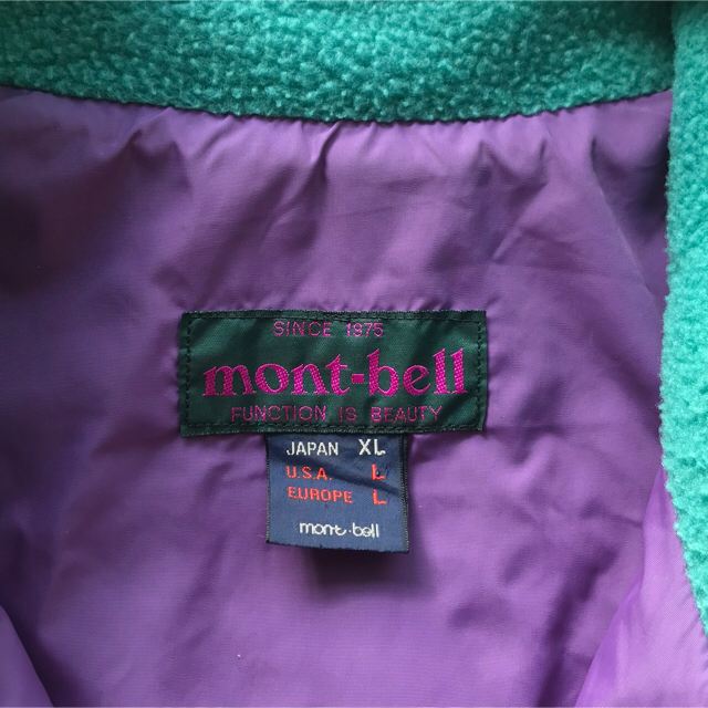 mont bell(モンベル)の【限定セール】montbell モンベル フリース メンズ ＸLサイズ 肉厚生地 スポーツ/アウトドアのアウトドア(登山用品)の商品写真