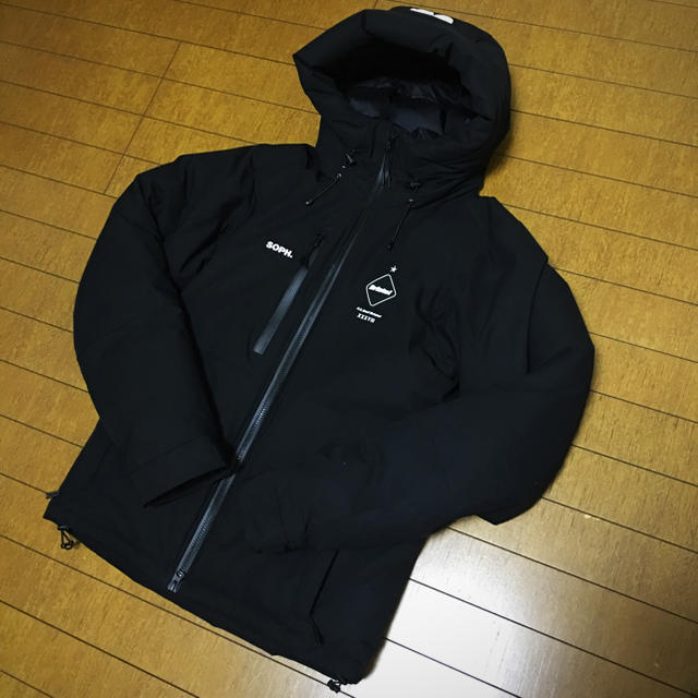 F.C.R.B.(FCRB) TOUR DOWN PARKA BLACK S