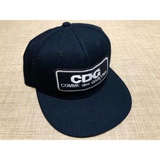 コムデギャルソン(COMME des GARCONS)の★美品★CDG★キャップ★BLACK★数回使用★(キャップ)