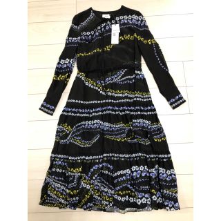 アーデム(Erdem)のERDEM アーデム 新品 花柄 シルク ワンピース ドレス(ロングワンピース/マキシワンピース)