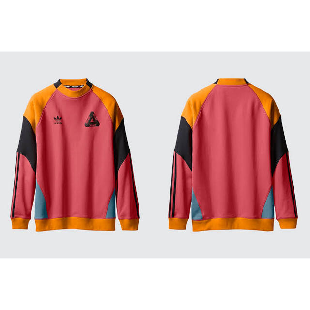 スウェットpalace adidas crew neck