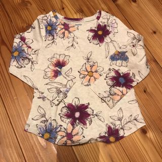 オールドネイビー(Old Navy)のold  naby  花柄カットソー  3T(Tシャツ/カットソー)