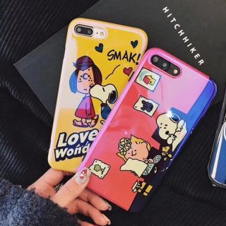 スヌーピー(SNOOPY)のスヌーピーiPhoneケース(iPhoneケース)