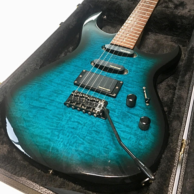 Fernandes(フェルナンデス)の【生産完了品】FERNANDES　FGZ-400　エメラルドサンバースト 楽器のギター(エレキギター)の商品写真