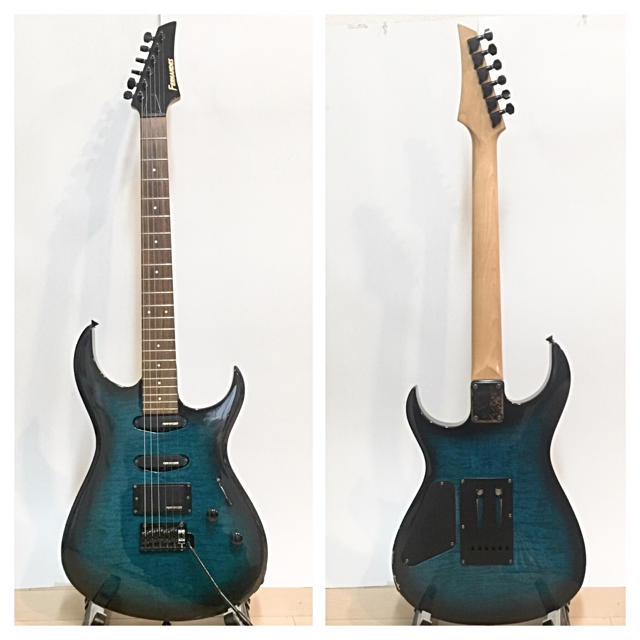 Fernandes(フェルナンデス)の【生産完了品】FERNANDES　FGZ-400　エメラルドサンバースト 楽器のギター(エレキギター)の商品写真