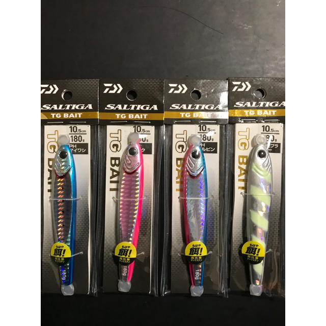 Daiwa SALTIGA TG BAIT 180g 4本セット Daiwa SALTIGA TG BAIT 180g 4本セット