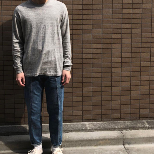 YAECA(ヤエカ)のAURALEE 18ss ロンT 長袖 サイズ4 期間限定価格！ メンズのトップス(Tシャツ/カットソー(七分/長袖))の商品写真