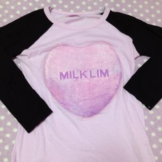 milklim♡ラグラン♡着画あり(Tシャツ(長袖/七分))