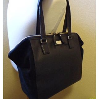 kate spade new york - 新品 ケイトスペード 高級牛革バッグ 黒の通販