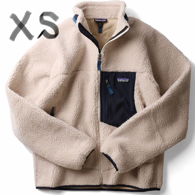 新品】Patagonia レトロX ナチュラル xsサイズ 新品】Patagonia レトロX ナチュラル xsサイズ