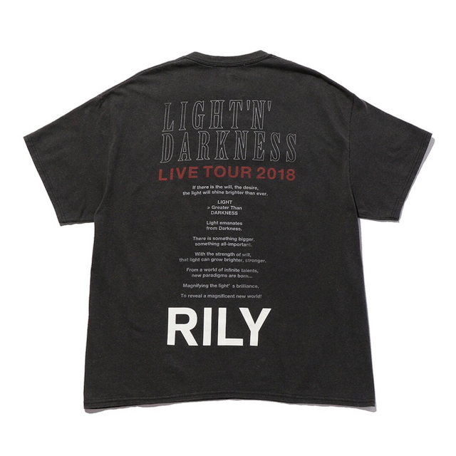 RILY 今市隆二 ツアーTシャツ メンズのトップス(Tシャツ/カットソー(半袖/袖なし))の商品写真