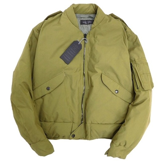 unused ma-1 down blouson jacket オリーブ99360円税込状態