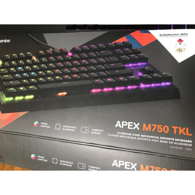 Apex M750 TKL steelseries スティールシリーズ