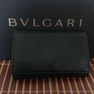 ブルガリ(BVLGARI)のBVLGARI レザーカード小銭入れ(財布)