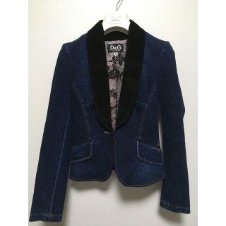 ドルチェアンドガッバーナ(DOLCE&GABBANA)の最終価格となります□《DOLCE&GABBANA》デニムジャケット サイズ36□(Gジャン/デニムジャケット)